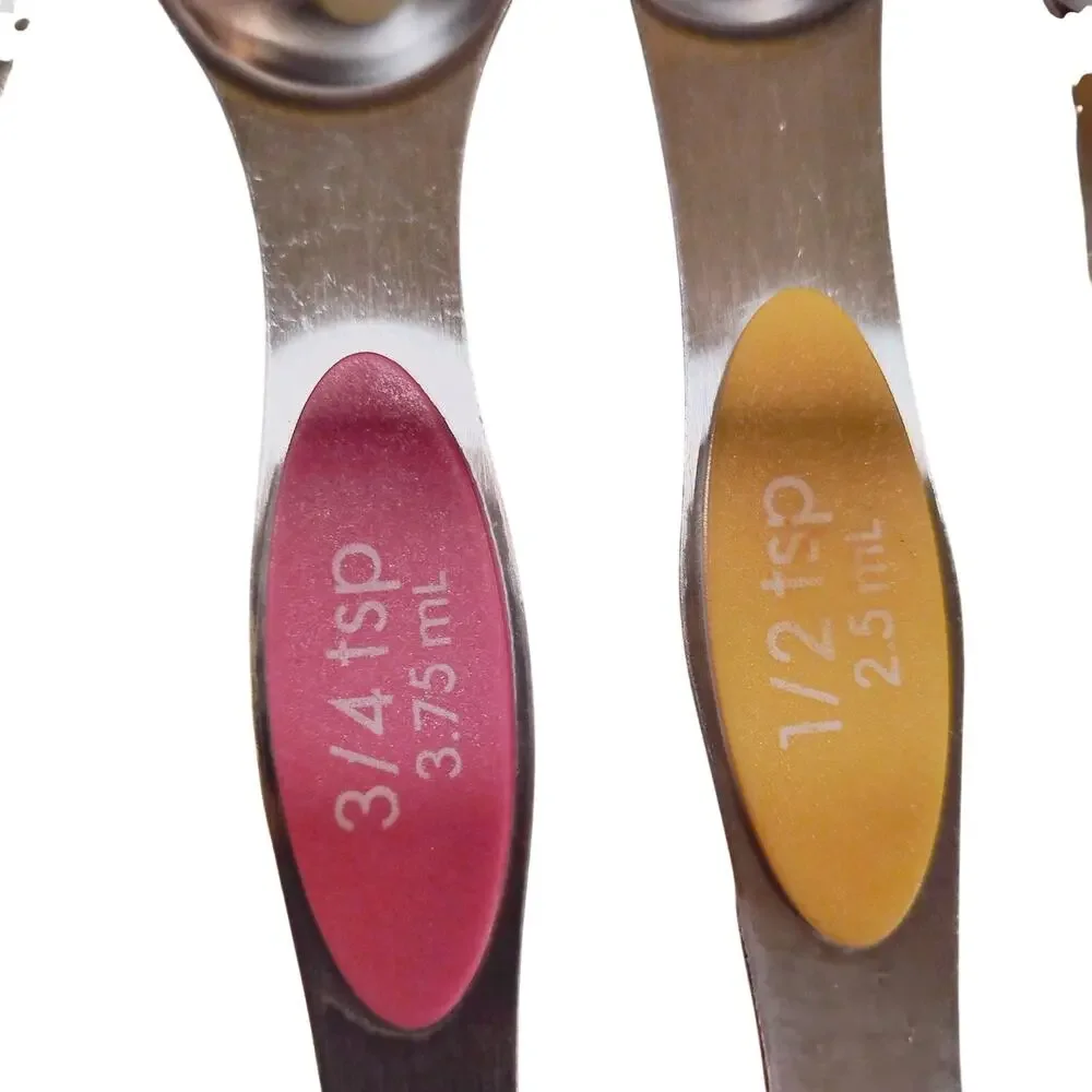 Stainless Steel Cooking Utensils Tongs Magnetic Measuring Spoons Wisk Spatula